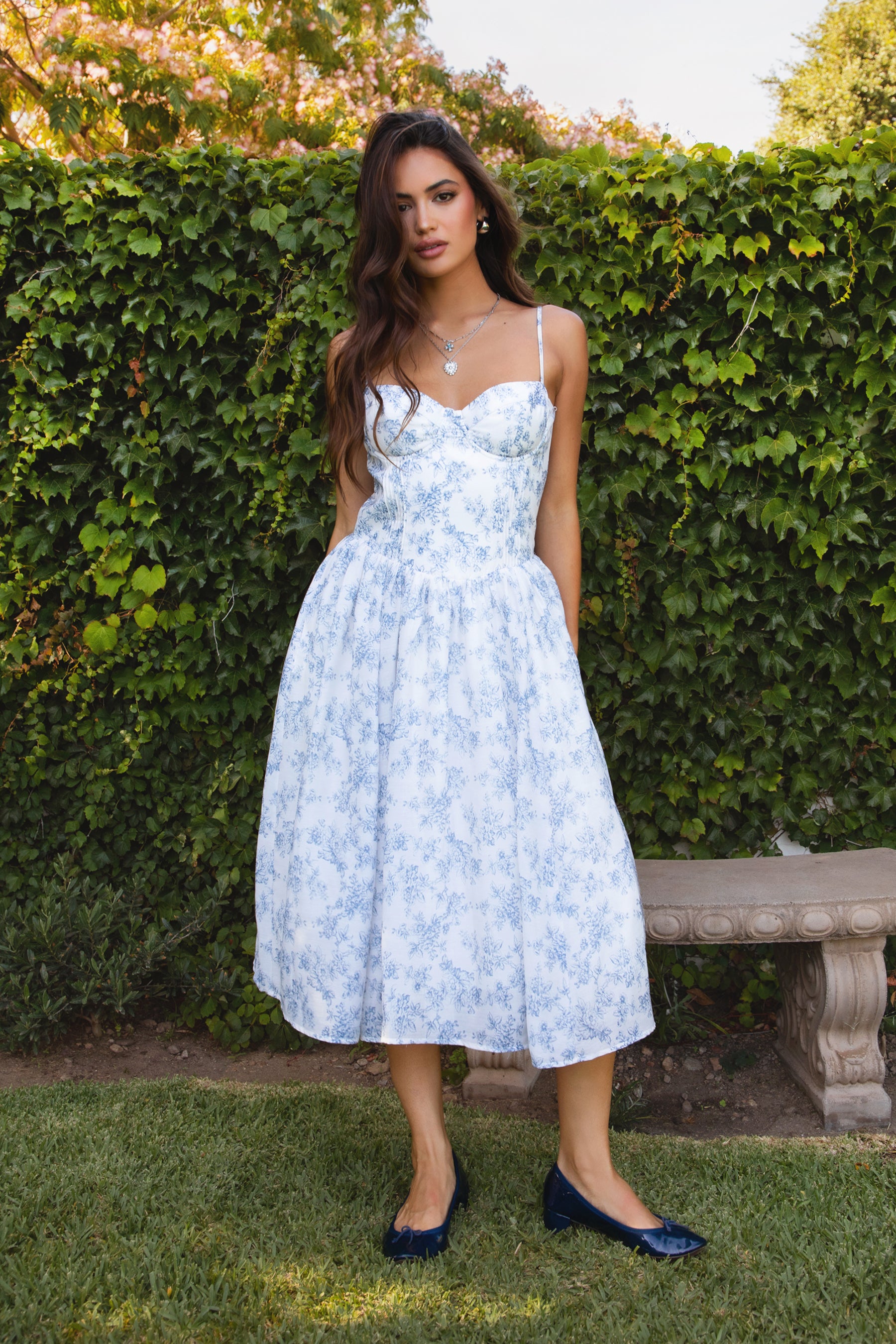 DH31392-MERRIAM Midi Dress (image 1 of 4)
