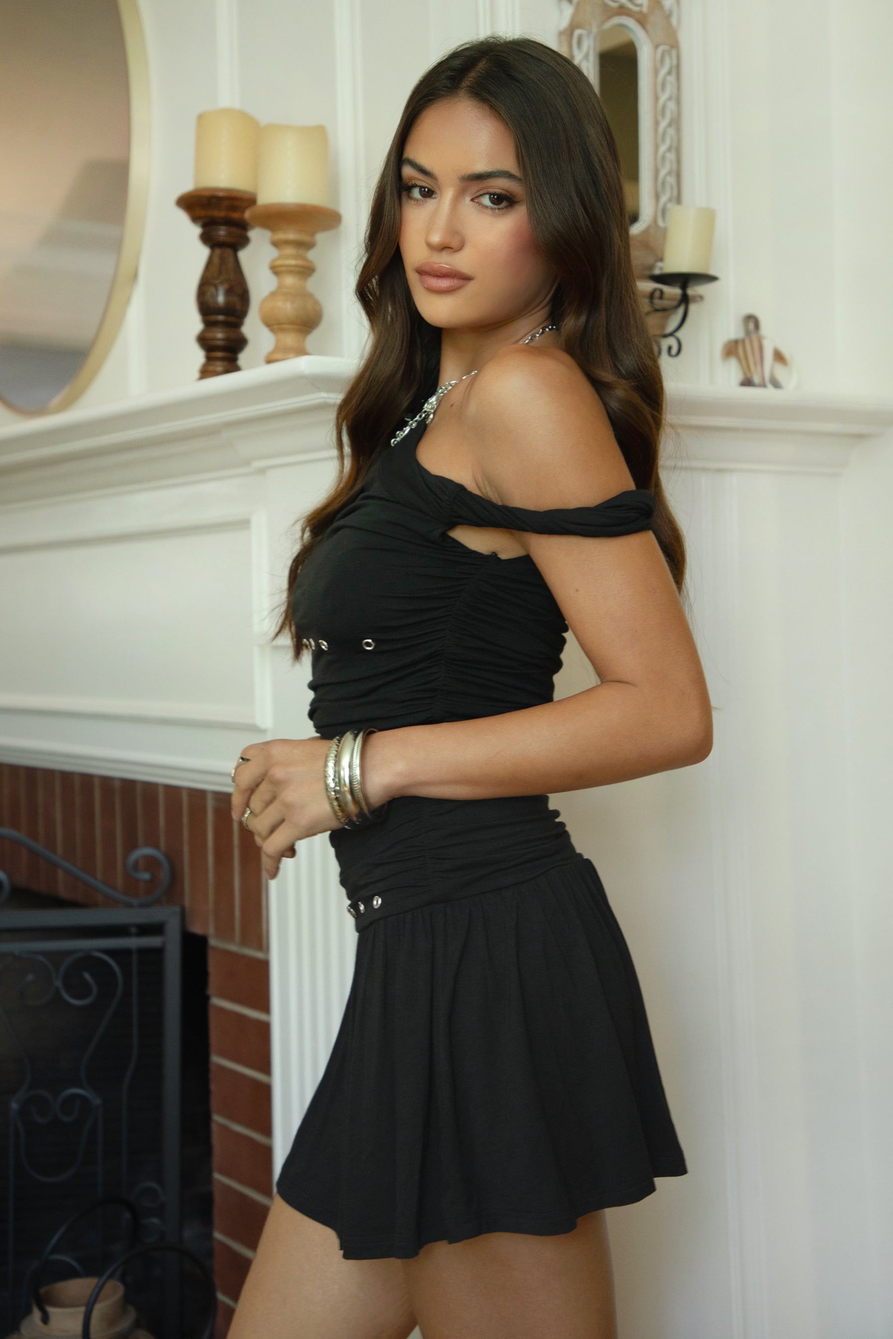 DH31482-AZALEA Mini Dress (image 2 of 5)