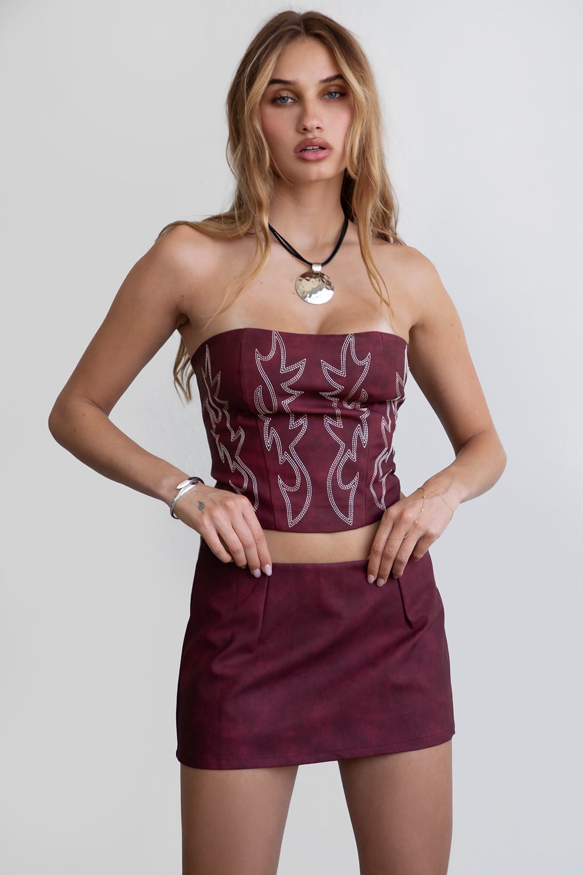 SC30492-RILEY Mini Skirt (image 2 of 5)