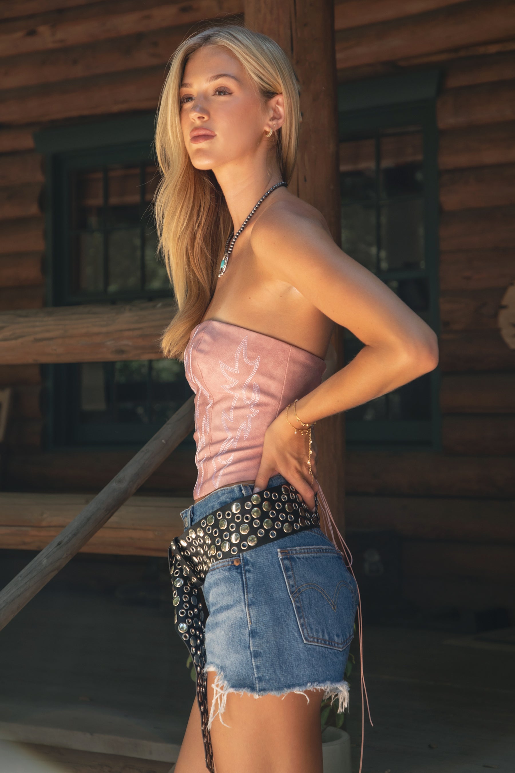 TA29069-BECKEE Corset Top (image 2 of 5)