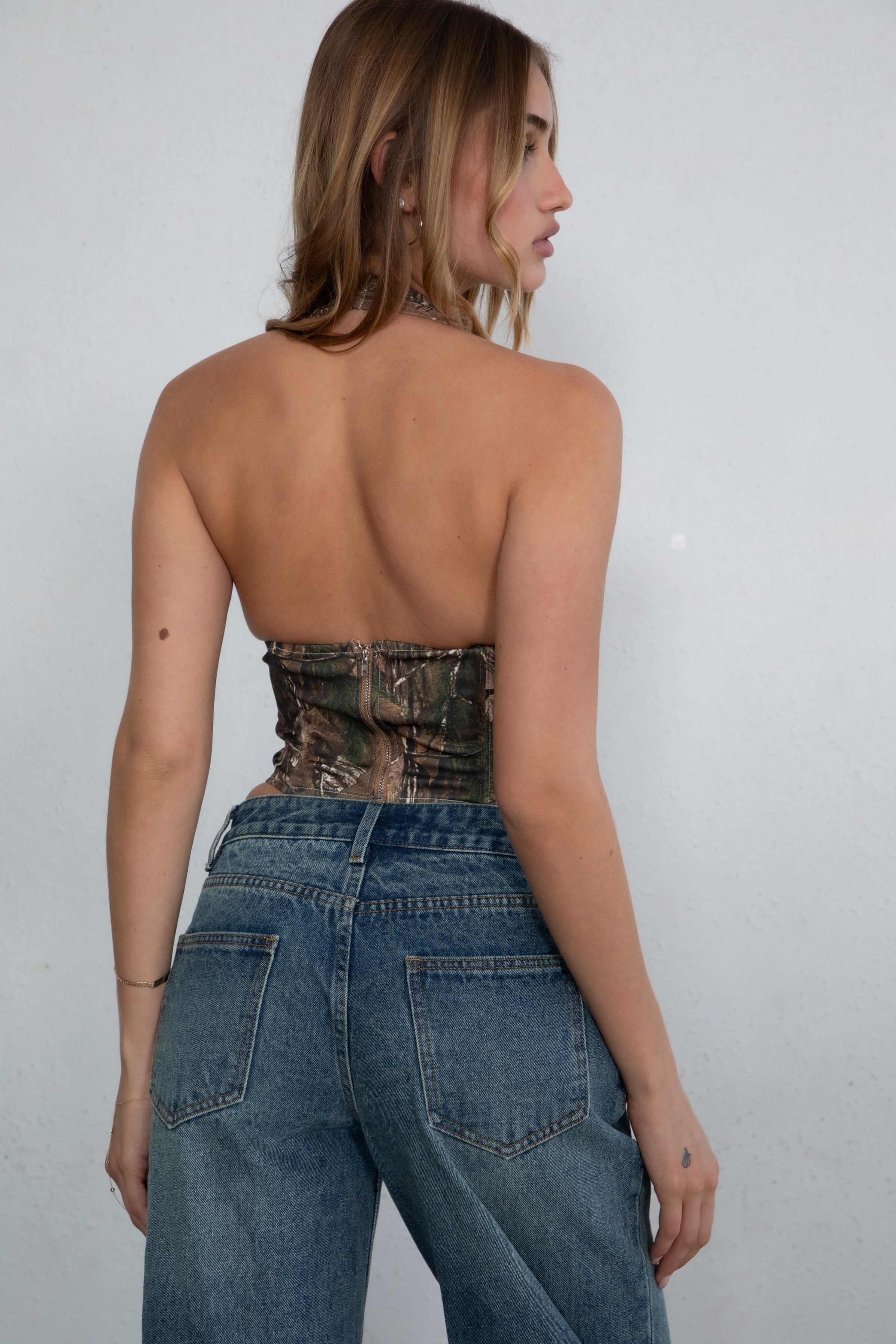 TC30758-CAMOU Camo Top (image 3 of 5)