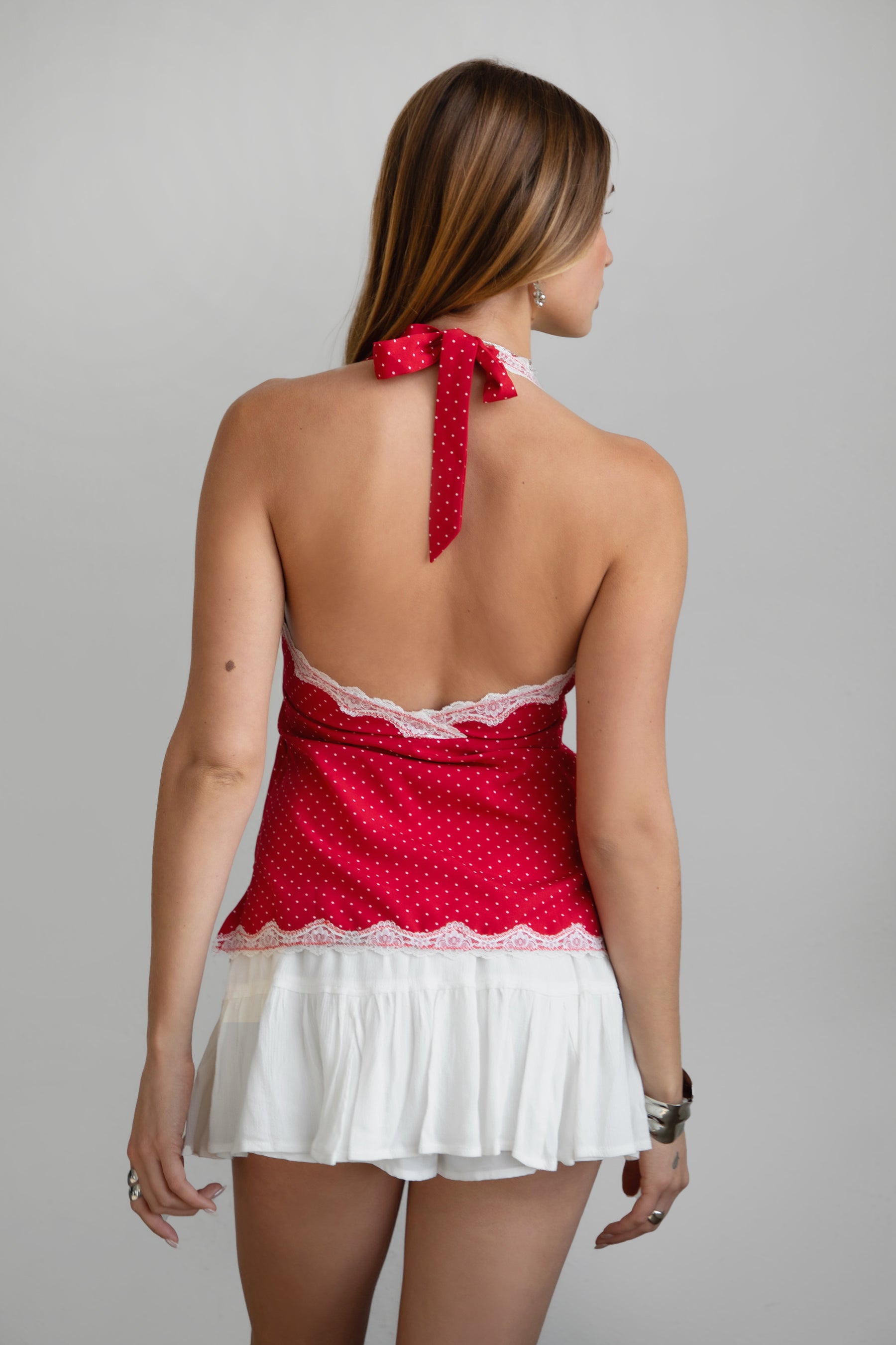 TC31022-KACIE Halter Top (image 3 of 5)