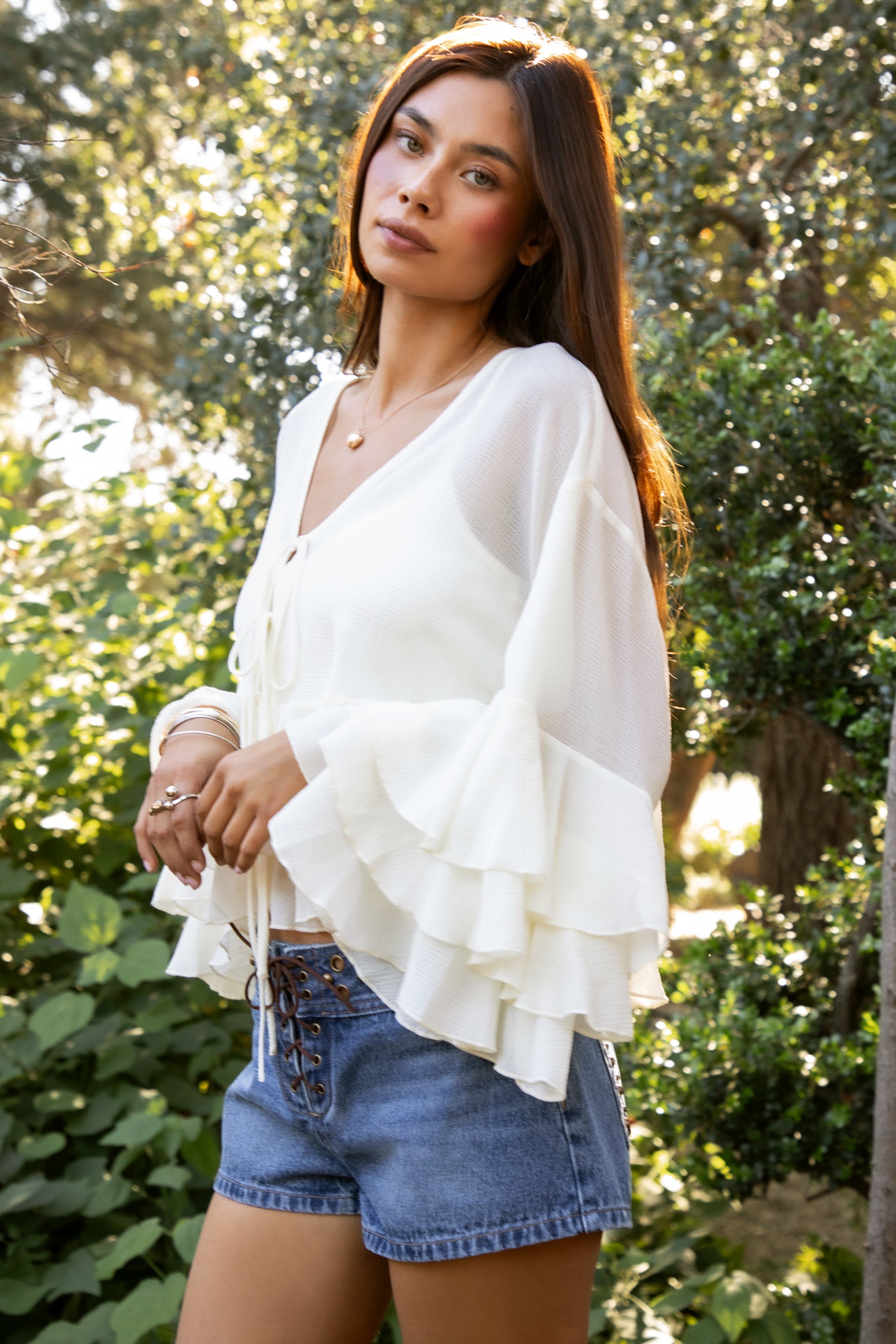 TH31917-BRIEANNE Top (image 2 of 5)
