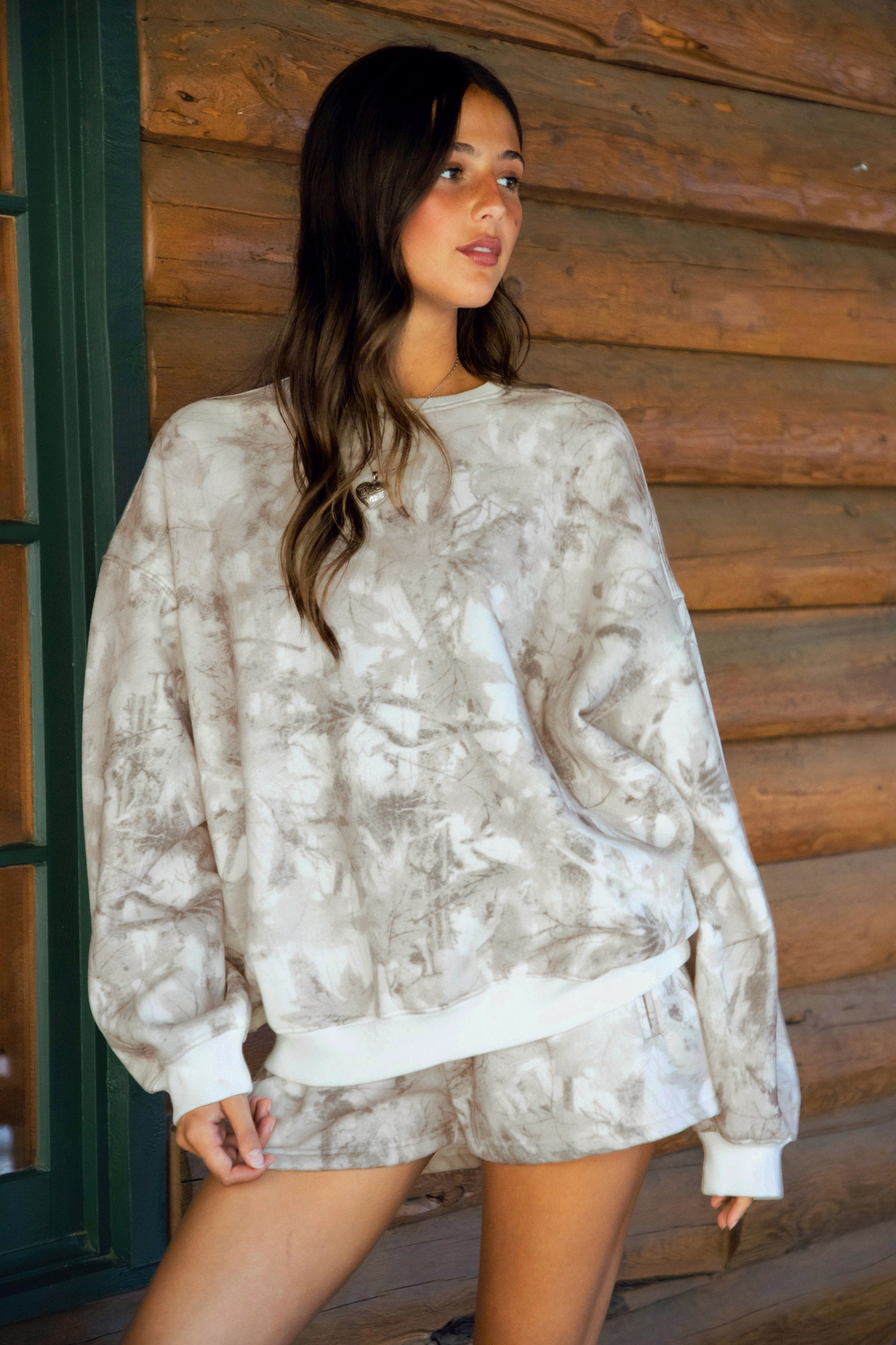 TJ31412-AVERY Camo Crewneck (image 1 of 5)