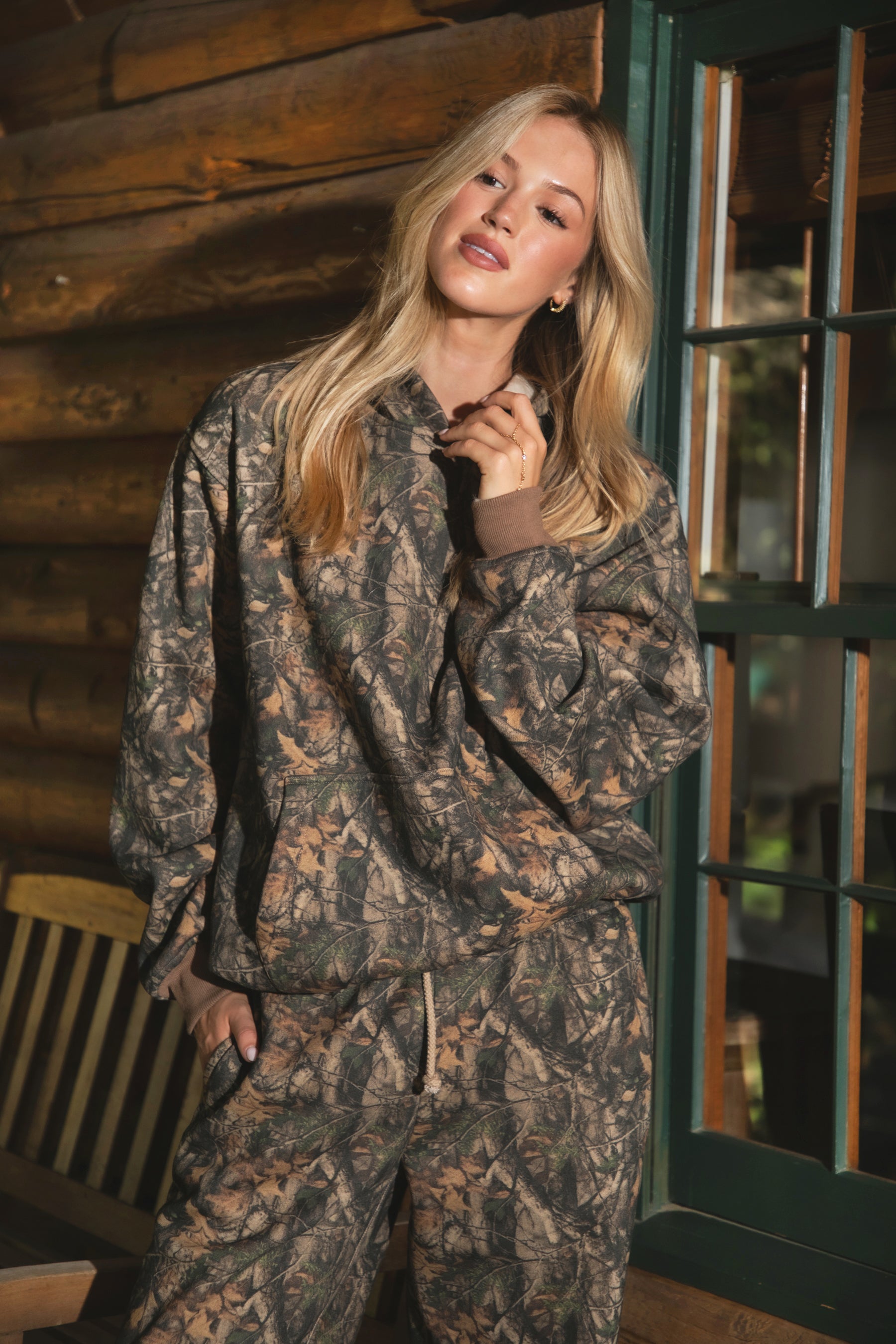 TJ31453-BAYOU Camo Hoodie (image 1 of 4)
